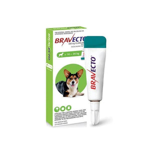 BRAVECTO DOGS SPOT ON (10-20kg) GREEN