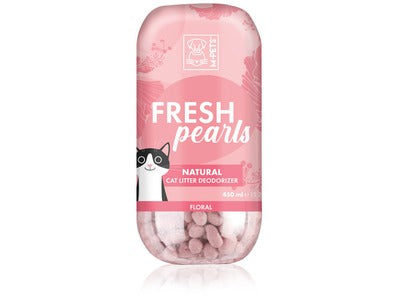 M-PETS FRESH PEARLS C/LITTER DEO FLORAL 450ML