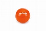 BEEZTEEZ DOG FUN RUBBER BALL (L) ORANGE