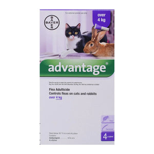 ADVANTAGE CATS 4KG+