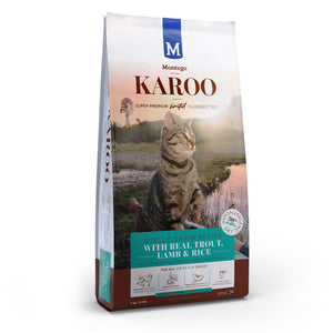 Montego Karoo Trout and Lamb Hypoallergenic Cat Food