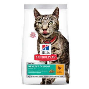 Hill's Adult Perfect Weight 1+ Dry Cat Food