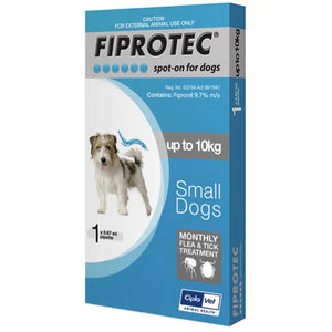 FIPROTEC SMALL DOG UP TO 10KG